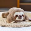 Adorable Three-Pose Animal Figurines: Plush Panda, Raccoon Doll, Desktop Companion