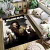 Apocalyptic Warrior Uprising Carpet Suitable for All Seasons Living Room and Bedroom Mats Doormat Office Chair Cushion Fashion