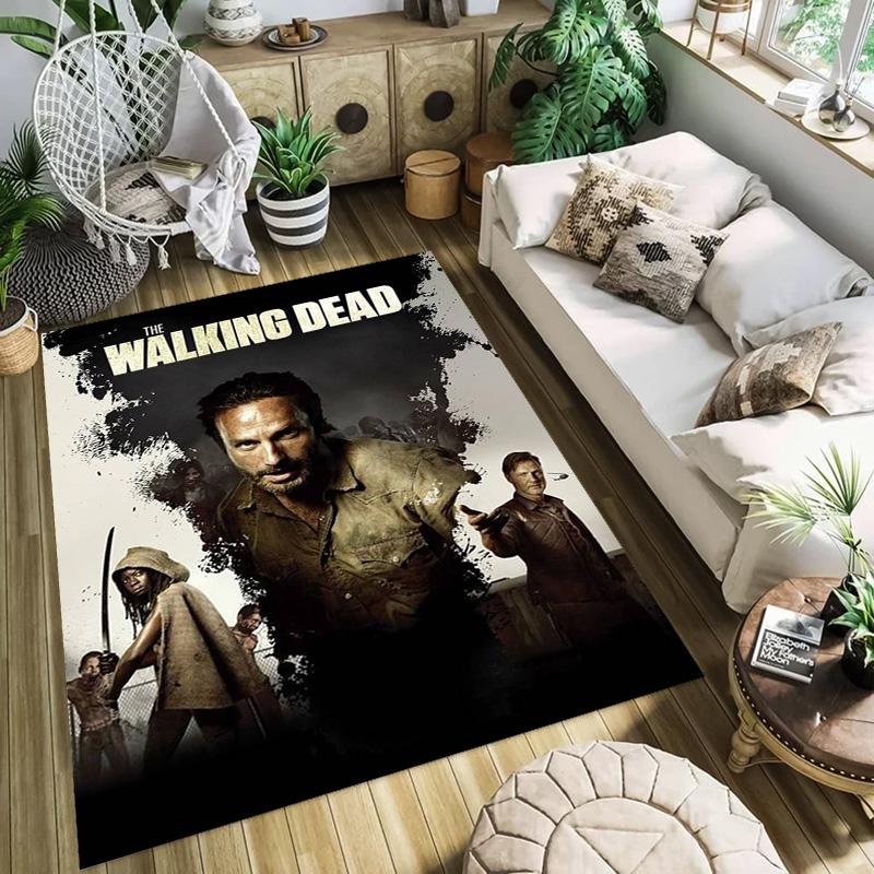 Apocalyptic Warrior Uprising Carpet Suitable for All Seasons Living Room and Bedroom Mats Doormat Office Chair Cushion Fashion