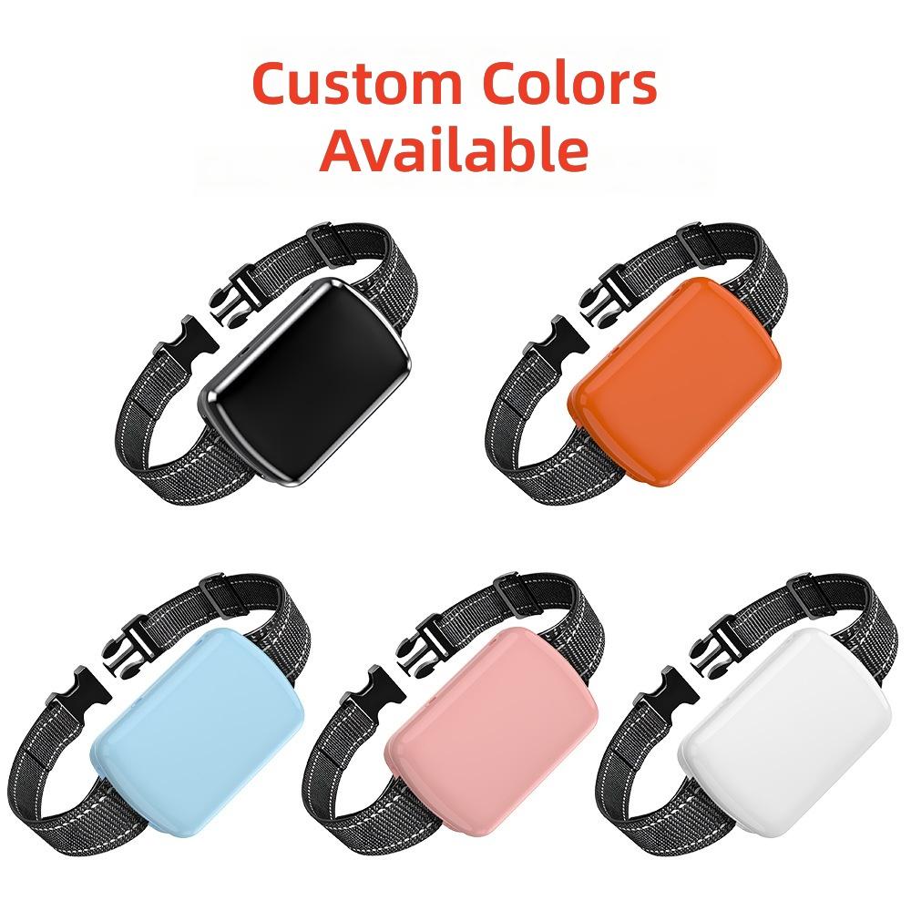 Smart Pet Beidou GPS Locator Collar for Dogs Anti-Loss IP68 Waterproof Real-Time Tracking Android Compatible ABS Plastic