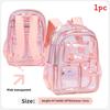 Transparent Jelly Backpack For Girls And Boys Pvc School Bag With Large Capacity For Kids And Teens