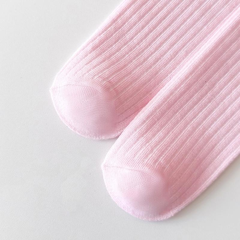 Pair Knee Length Socks Kids Long Socks Elastic Over the Knee Socks Breathable for Ages 3 To 12 Perfect for Everyday Wear