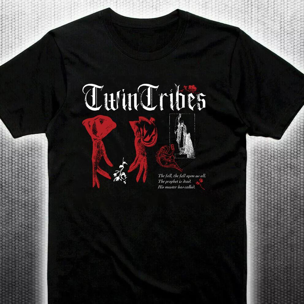 NEW RARE! Twin Tribes Black Cotton T Shirt Full size S-5XL unisex HT500 S
