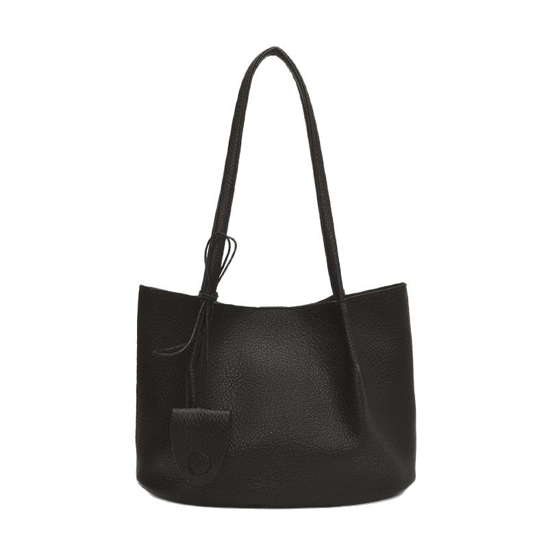 Large Capacity Tote Bag Women's New Fashion Casual Commuter Shoulder Armpit Bag