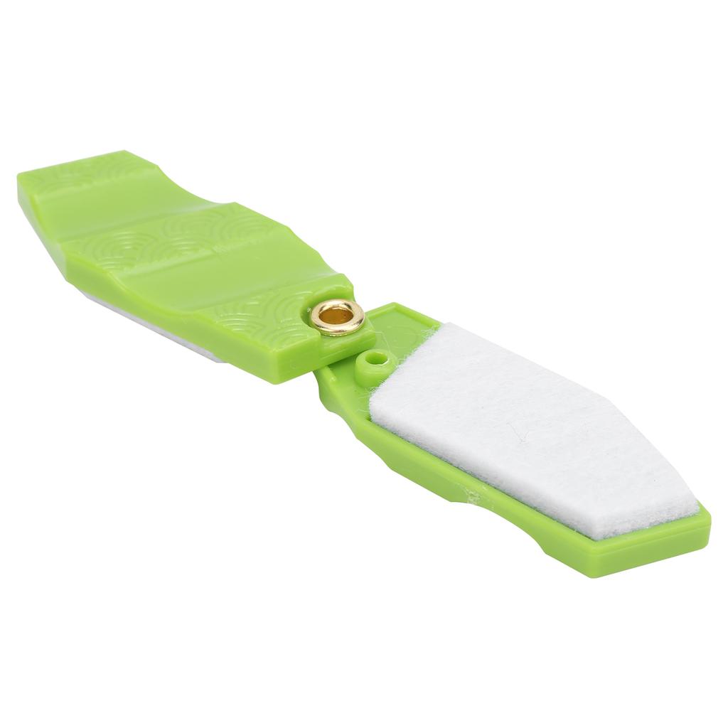 Rybářský 2 v 1 Rovnač vlasce Čistič Tvrdý plast Organizér na nářadí Rybářské příslušenství Zelený čistič