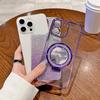 For iPhone 13 Luxury Mirror Bling Glitter Girl's Phone Case For iPhone 13 Pro Max Magnetic Stand Shockproof Soft Cover 13 Mini