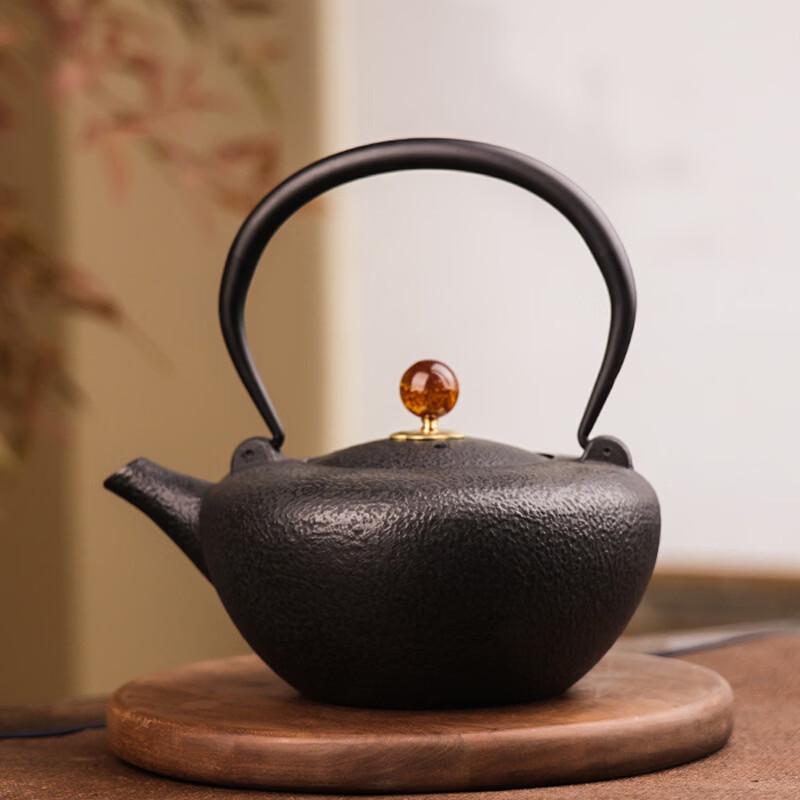 Diangongtang Uncoated Southern Cast Iron Tea Kettle