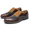 Retro Men's Dress Shoes Trend Casual Business Social Leather Shoes For Men Wedding Oxfords Shoes Men Classic Party Brogues Male