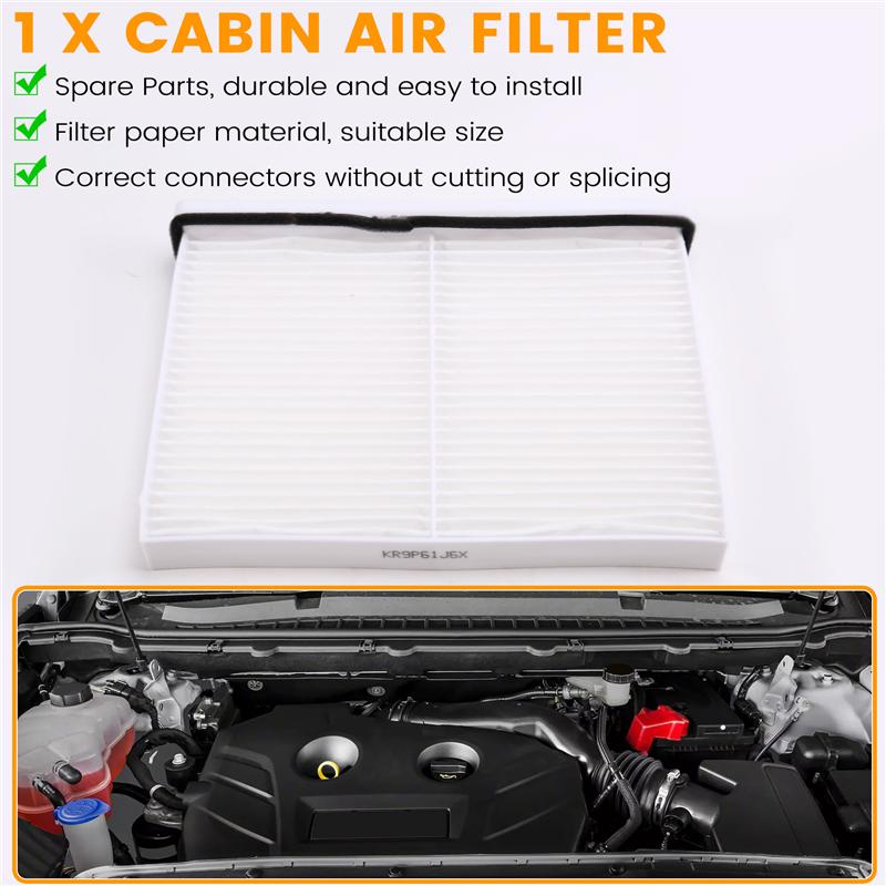 A03Z-Cabin Air Filter Fit For Mazda CX-90 2024 2025 CX-70 2025 Replace KR9P61J6X KR9P-61-J6X