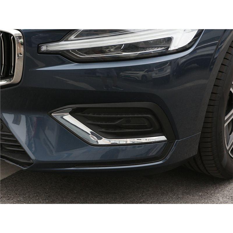 Fog Light Grille Strips Covers Decoration Front Bumper 31455636 31455637 For Volvo S60