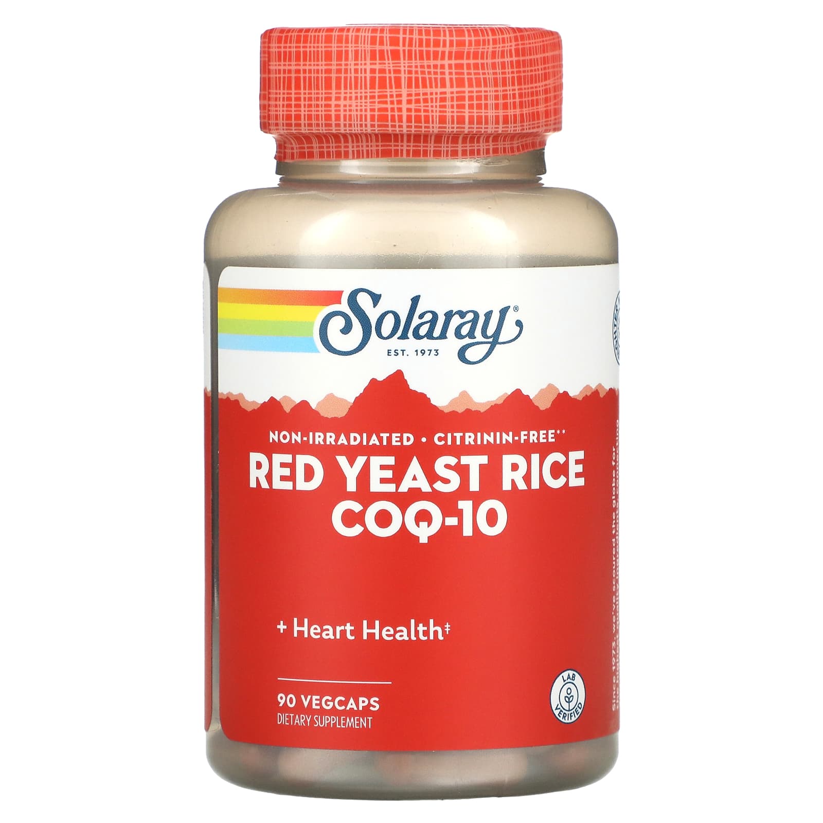 

Solaray, Red Yeast + CoQ-10, 90 Veggie Capsules