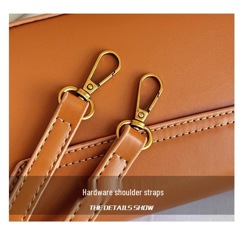 Elegant Minimalist Crossbody Bag: Retro Women's Luxury Shoulder and Underarm Design