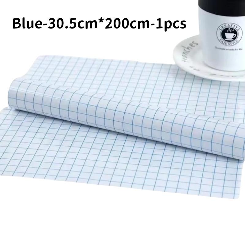 100cm Roll Clear Vinyl Application Tape Alignment Grid Transfer Paper Tape Adhesive DIY Transfer Tape For Vinyl Decal