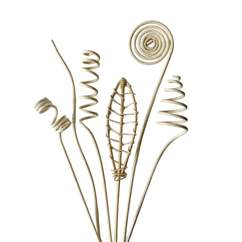 6PCS/ 9PCS Rattan DIY Floral Artificial Reed Diffuser Sticks Flower Set Rattan Reed Fragrance Aroma Diffuser For home Bedroom