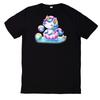 T-Shirt Lustiges Einhorn In Der Poolparty Motiv BaumwolleWird In Neuem Fenster Oder Tab Geöffnet