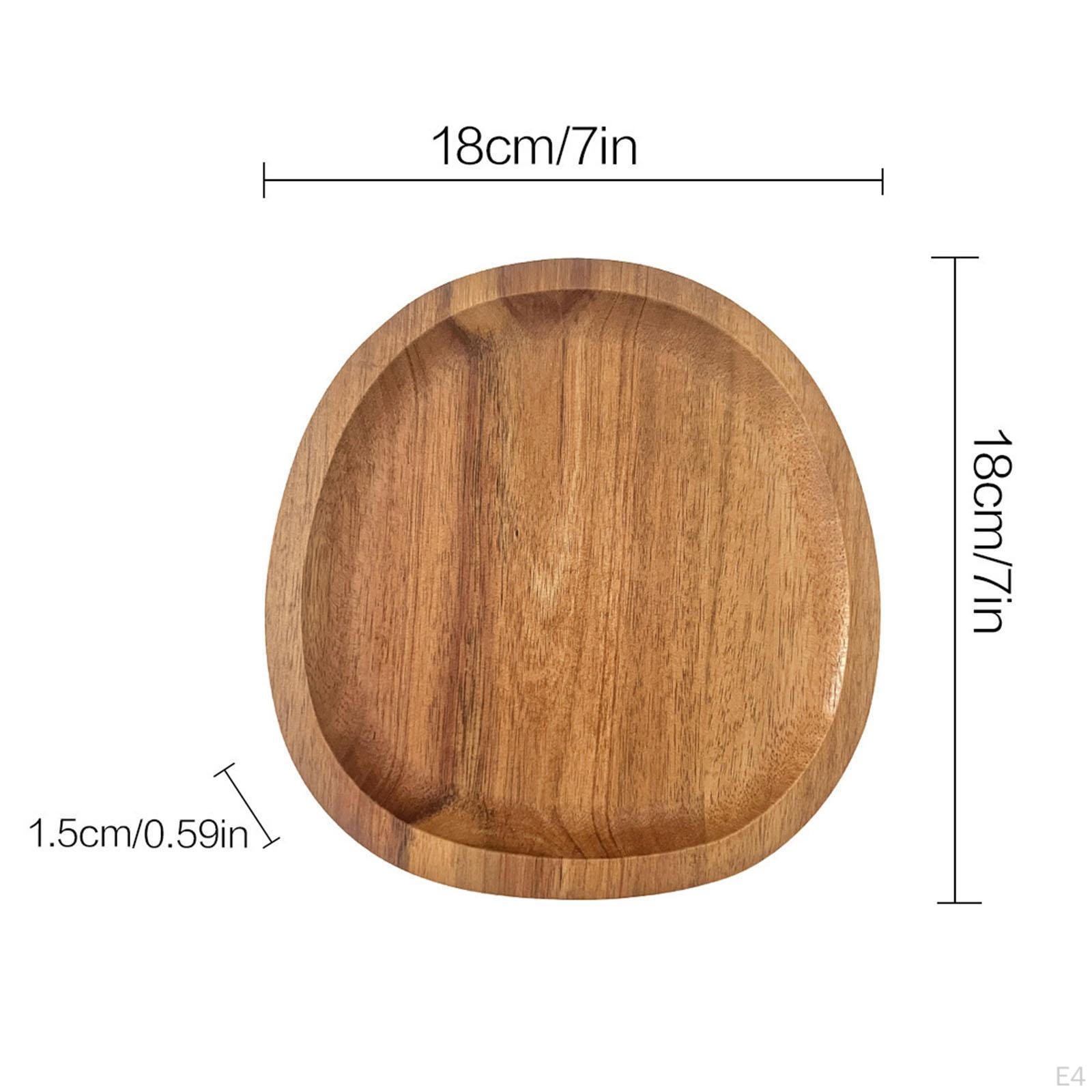 Элегантный деревянный поднос для стильной домашней трапезы 20cmx20cmx1.5cm — фото 6