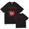 New BABYMONSTER PSYCHO T Shirts Graphic Printing Cotton Tees Loose Fashion Female Tee Shirt Men Clothing Quality Tops Streetwear