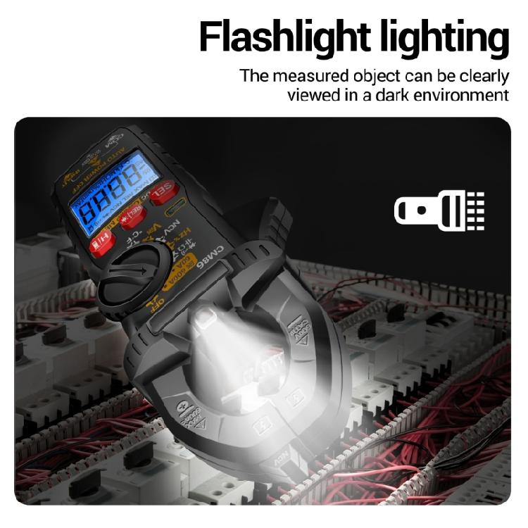 Precisions Digital Clamp Meter with User Friendly Design & Backlit Display Upgrades for Diverse Electrical Testing Needs