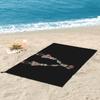 Kabyle Jewelry Amazigh Beach Towel Soft Microfiber Quick Dry Absorbent Quick Towels For Bath