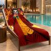 Beach Towel with Joker DC Design, Quick Dry Lightweight Towel for Swimming Pool Travel