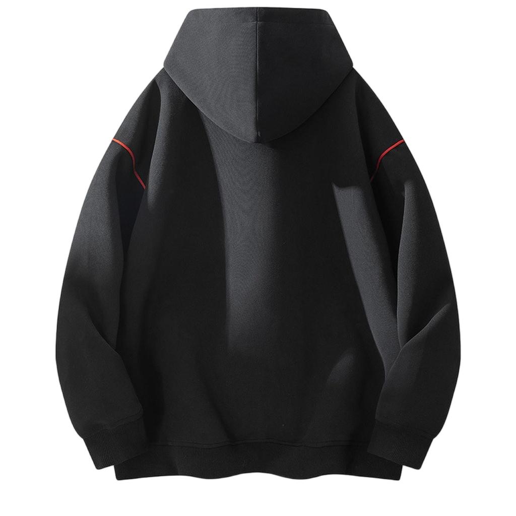 New Languid Sense Hoodie Hoodie All Kinds Of Tie-in Zipper Cardigan Loose Casual Coat Trend Long Sleeve Bottom Shirt