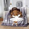 1pc Ballet Printing Lightweight Flannel Blanket, Comfortable and Warm Blanket, for Camping Sofa Bed and Couch Office, Gift