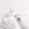 Plastic Large Book Clip Simple Reading Aid Fixed Book Holder Bookmarks Creative Design Practical Note Holder