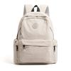 Schoolbag Light-colored Versatile Backpack Lightweight and Wear-resistant Class Student Schoolbag Daily Travel Large-capacity Computer Bag