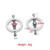 Adult SM Nipple Clamps - Metal Erotic Toys for Couples