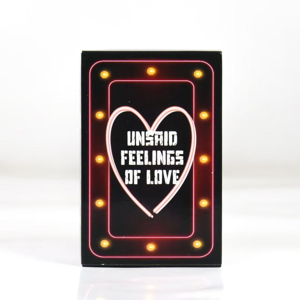 90 Pcs Oracle Cards 10*6cm Unsaid Feelings of Love, Channeled Messages From Soulmate, Twin Flame & Karmic Partnership