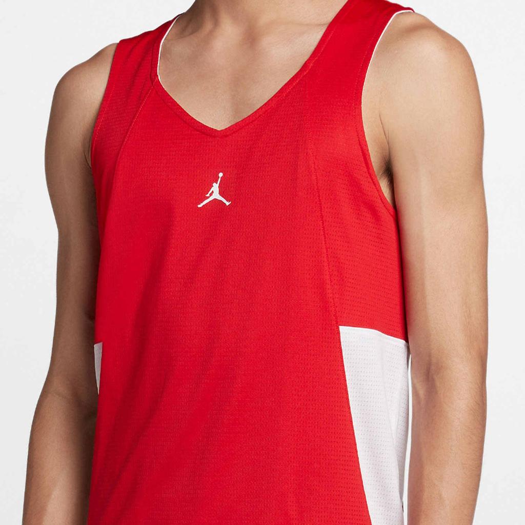 Jordan Basketball Jersey Men's Red 865849-657