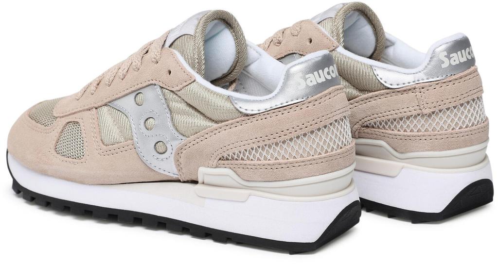 Women's Saucony Shadow Original Sneakers In Tan/silver