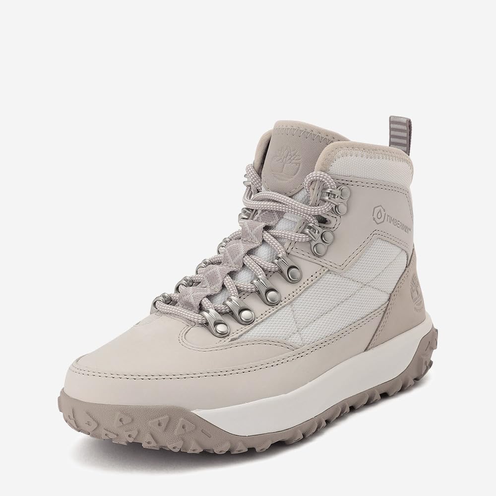 Timberland GreenStride™ Motion 6 Mid Waterproof Sneakers, Women's, White Nubuck, Size 6.0 (TB0A2K14EM31), Size 23.0cm