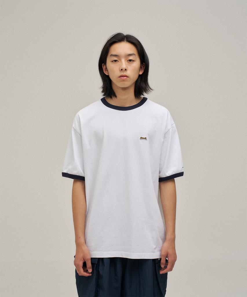 LE TIGRE Classic Ringer T-Shirt (Off White)