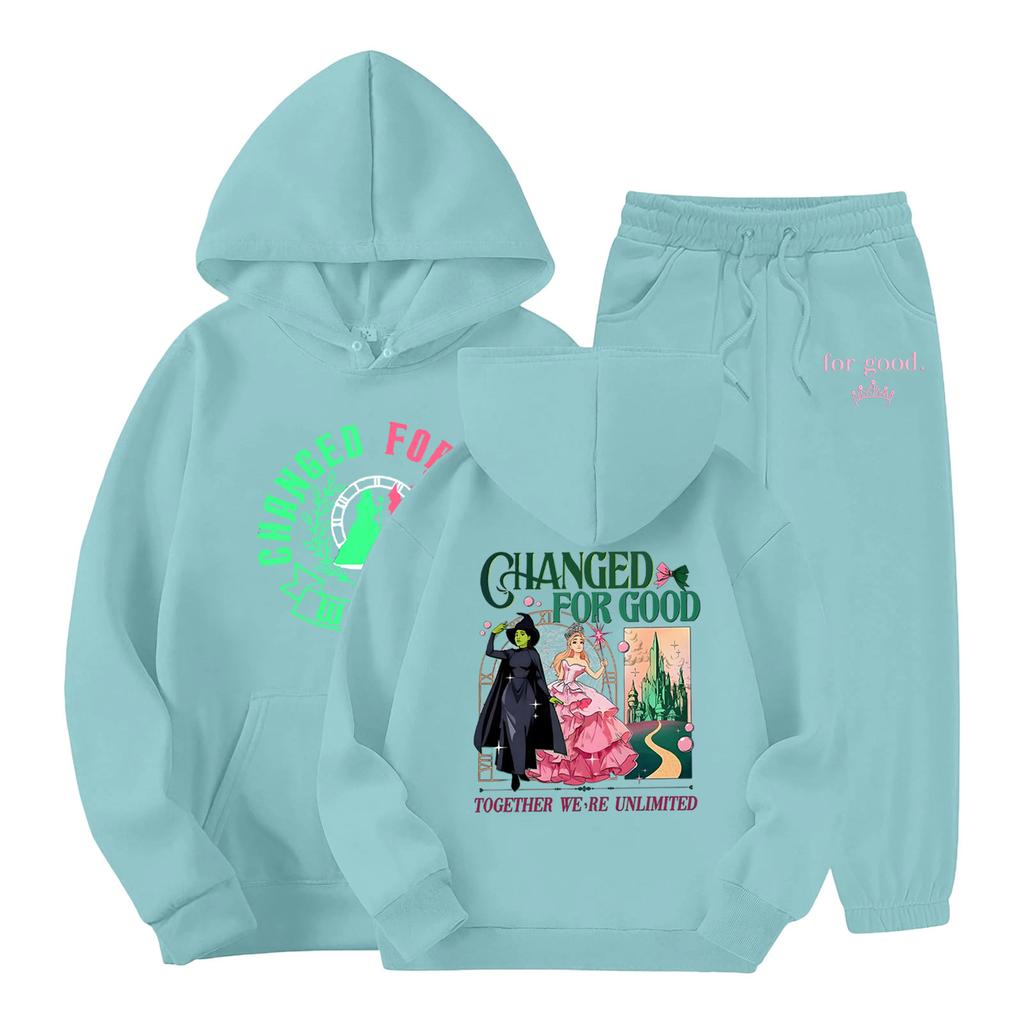 Dwuczęściowy strój dziecięcy dla chłopców i dziewczynek (spodnie + top)