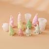 2024 Christmas Gnome Candle & Tree Diffuser Mold: 3D DIY Silicone for Plaster & Stone