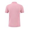 Summer Men's Solid Color Polo Shirt Short Sleeve Lapel Button Tshirts Casual Breathable Jogging Tops Cycling Suit Work Business