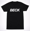 T-shirt Graphique Rock Alternatif Musique Indie Logo Texte Beck