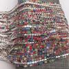 1-Row 1 yard SS6(2mm) Cystal Rhinestone Trim Close Cup Chain Claw DIY Jewelry Making