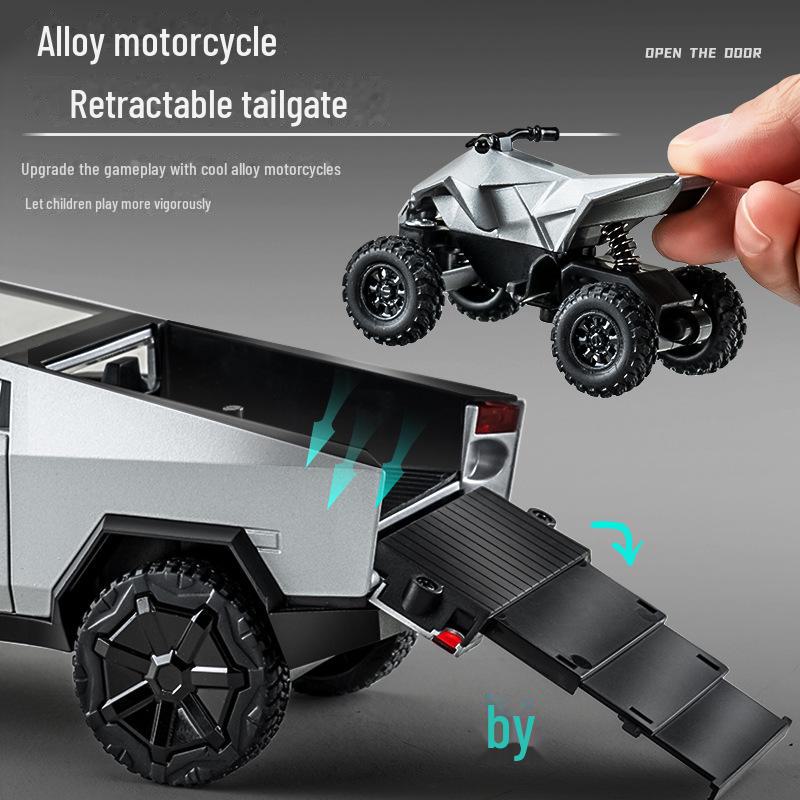 Großes Legierungs-Offroad-Pickup-Spielzeugauto für Kinder