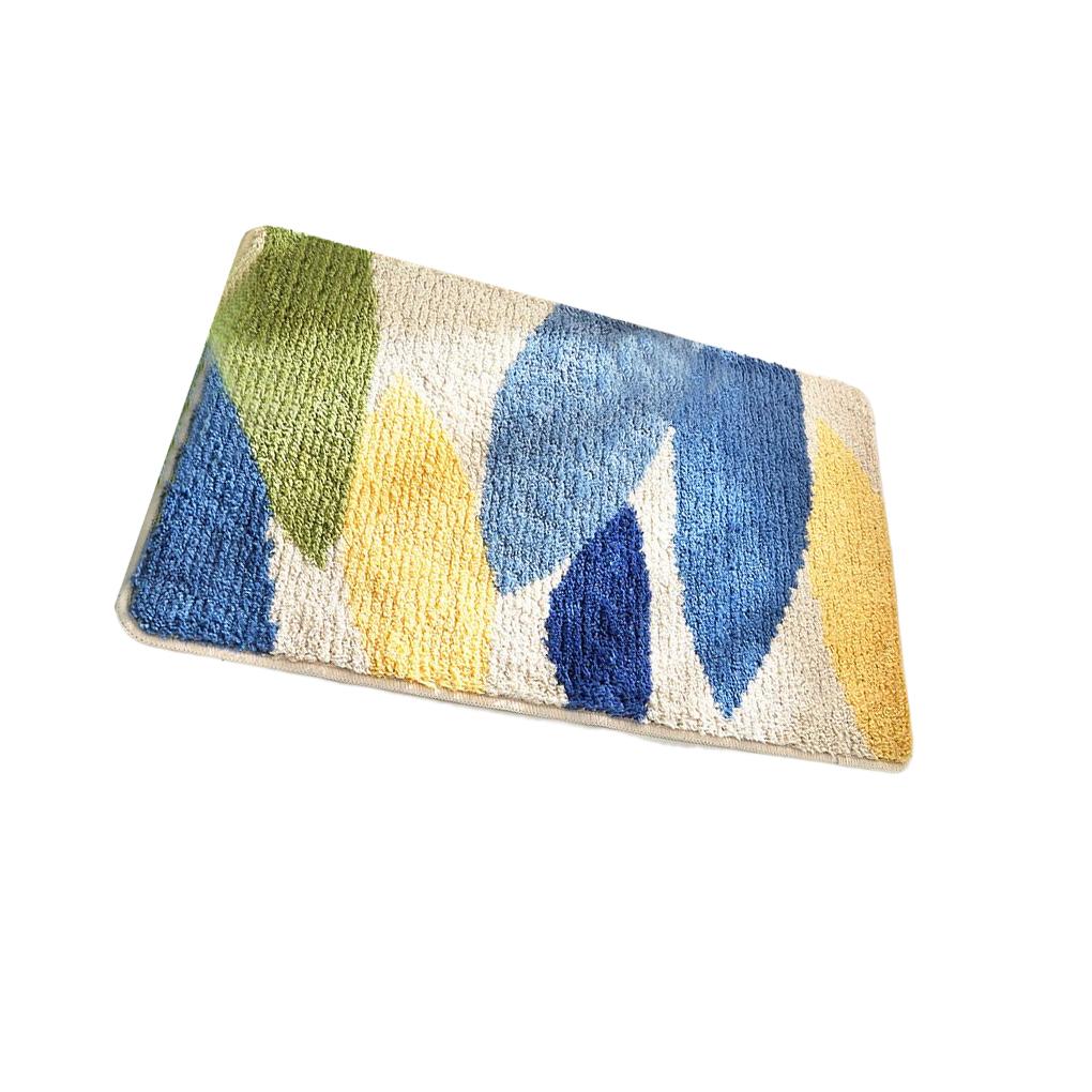 

Прямоугольный коврик для ванной комнаты, водопоглощающий, противоскользящий, растительный ковер, коврик для ванной, душевой двери, моющиеся коврики, принадлежности для отелей