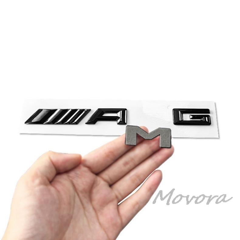 TGM3   3D Metal AMG Emblem Car Rear Trunk Badge Decal Sticker For Mercedes Benz W204 W205 W203 W211 W212 W213 W201 W210 W124 W126 W140