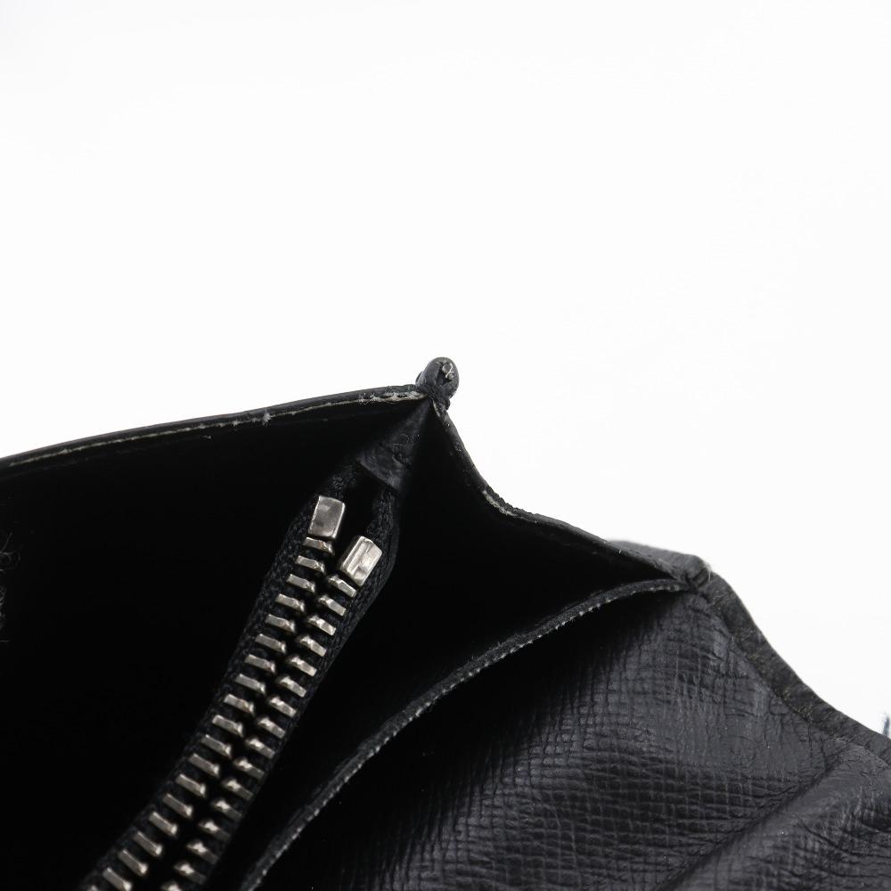 LOUIS VUITTON Brazza portefeuille Purse M61697 black/Monogram Eclipse mens Used