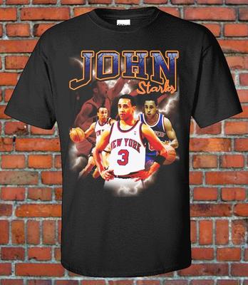 John Starks New York Knicks 90s styl Bootleg tričko NYC Legenda Unisex tričko