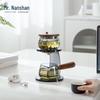 Nanshan Heat-Resistant Glass Semi-Automatic Teapot