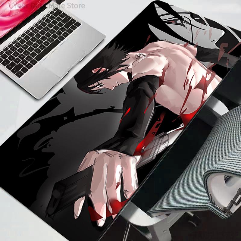 Gaming Mouse Pad Large Naruto Computer Mousepad Desk Mat PC Anime Carpet Keyboard Gamer Accessories Table durable anime