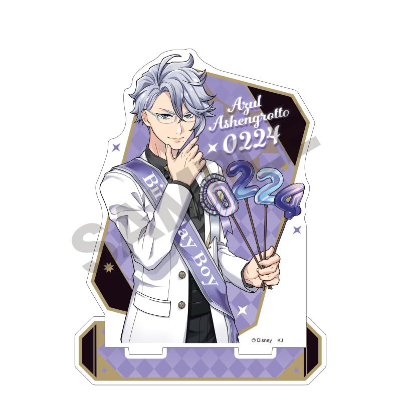 Twisted Wonderland Azul Ashengrotto Acrylic Stand Dressed Up Birthday