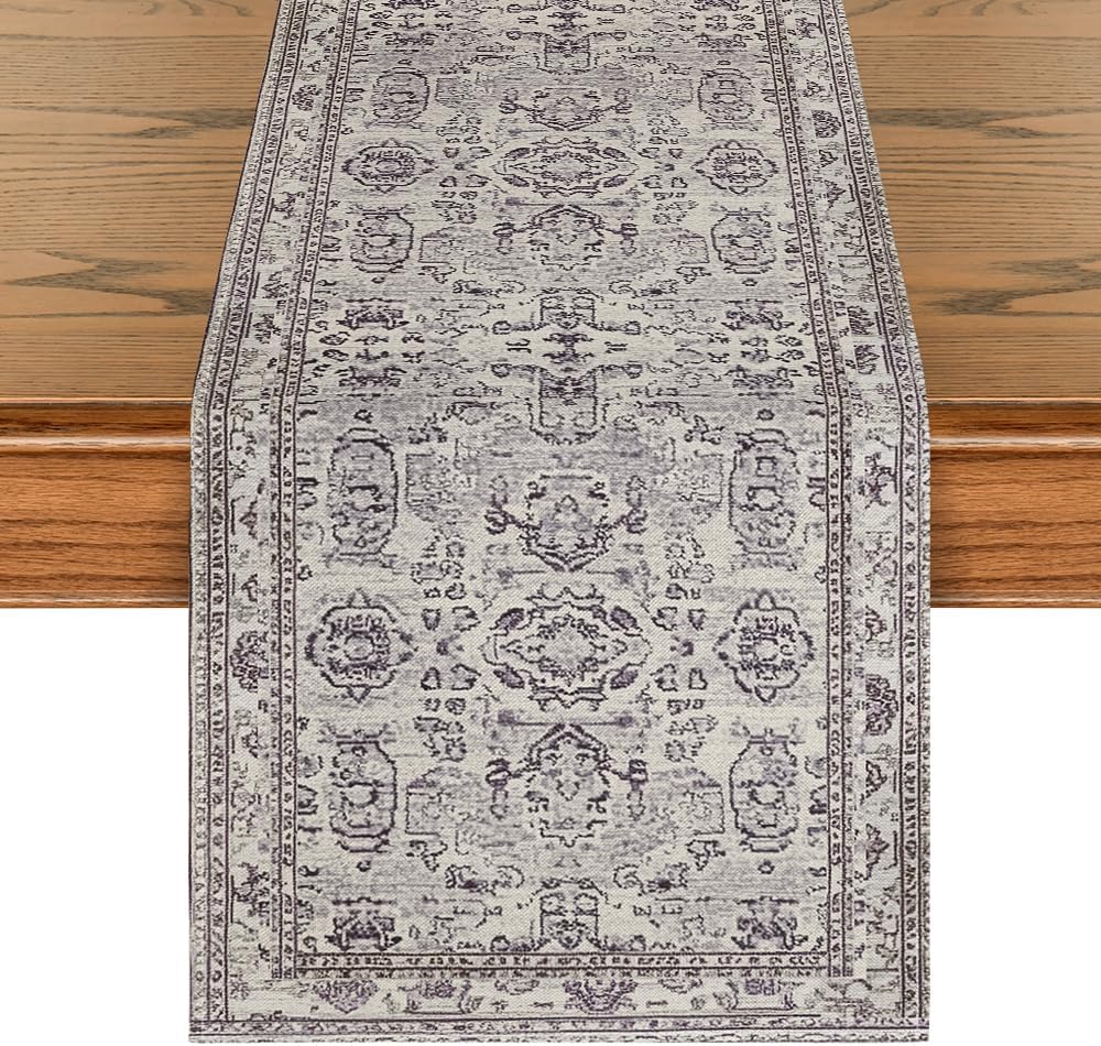 Vintage Boho Boheemse Stijl Linnen Tafel Runner Feestdecoratie Boerderij Keuken Eettafel Runner Bruiloft Decoraties 150x33cm