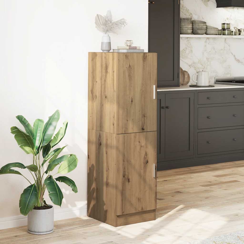 Artisan Oak Kitchen Cabinet 38 X 41.5 X 131.5 Cm Engineered Wood