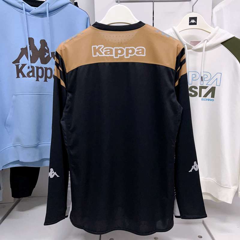 Kappa Men's Long Sleeved T-shirt Casual Sports Hoodie Contrasting Top